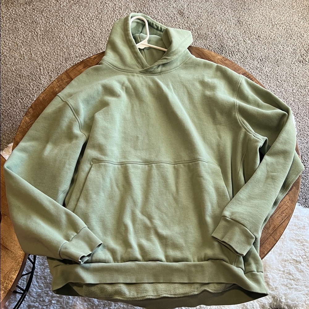 Lululemon Oversized Men's Green Hoodie Sweater